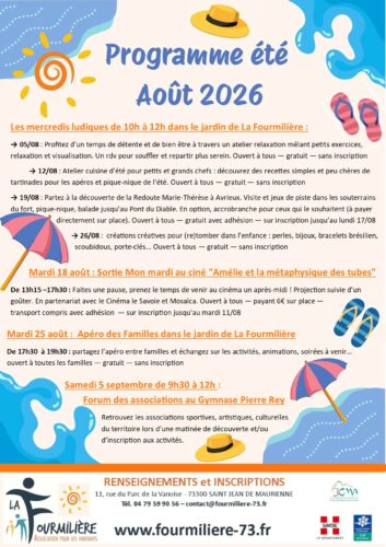 Affiche Août 26